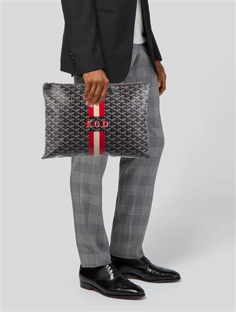 goyard senat pouch price 2019|black Goyard senat handbags.